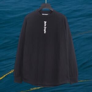 Palm Angels Men's Black Long Sleeve